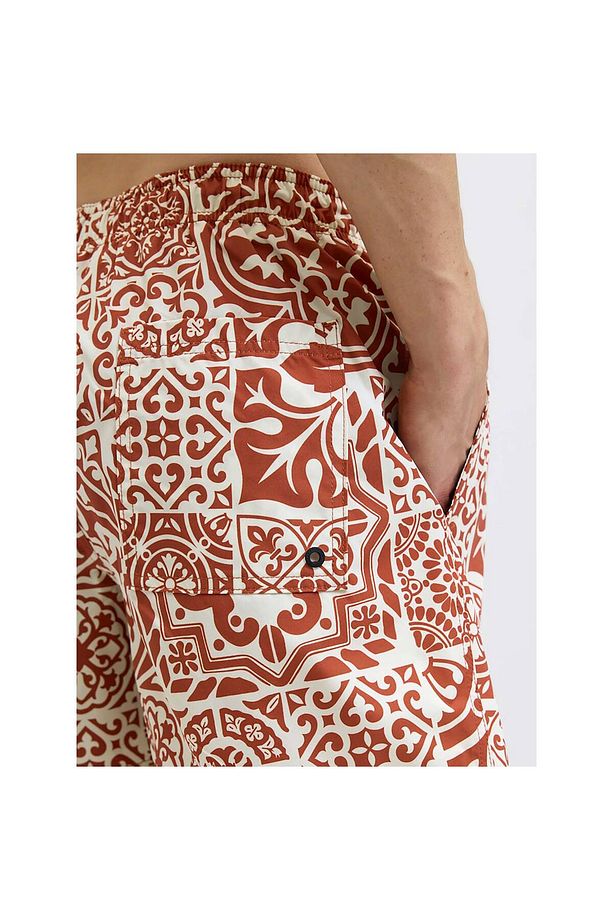 Allover Print Erkek Şort (12277730-TDRS) - 4