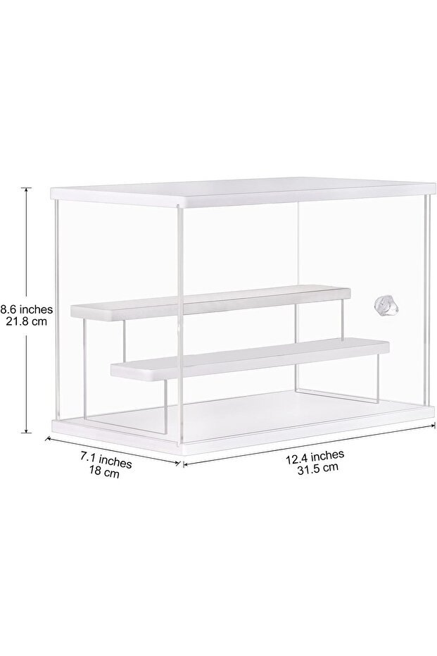 Acrylic Display Case, Display Box, Versatile Collectibles Display Showcase for Action Figures Toys - 2