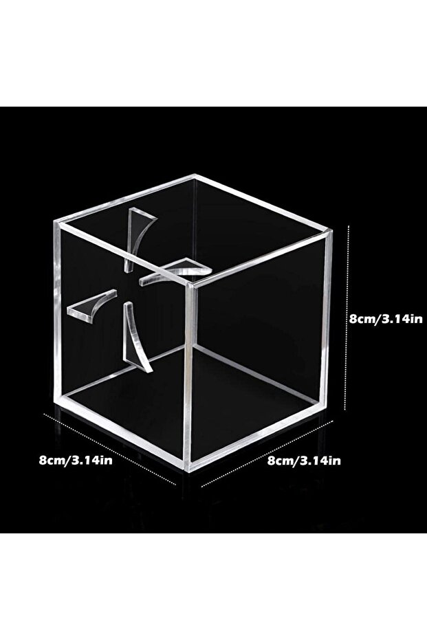 Acrylic Display Case Baseball Showcase Display Case Display Case Dustproof Souvenir Storage Box - 3