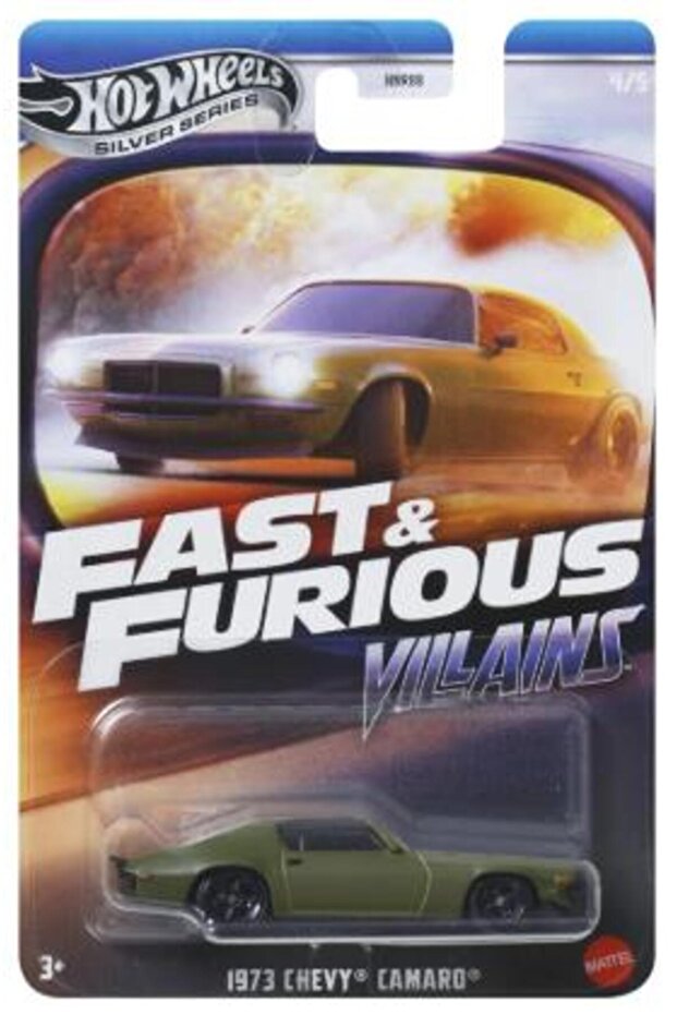 Fast & Furious Villains 1973 Chevy Camaro Jby37