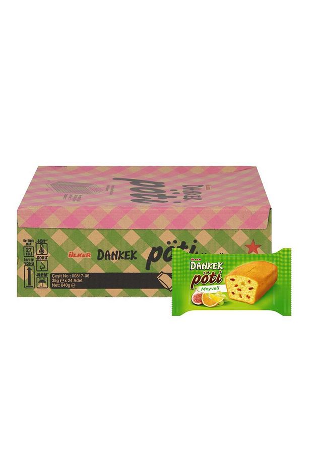 Dankek Pöti Muffin Kek Meyveli 35 G X 24 Adet - 1