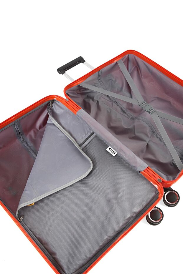 5236 Polipropilen 3 Lü Valiz Seti - 6