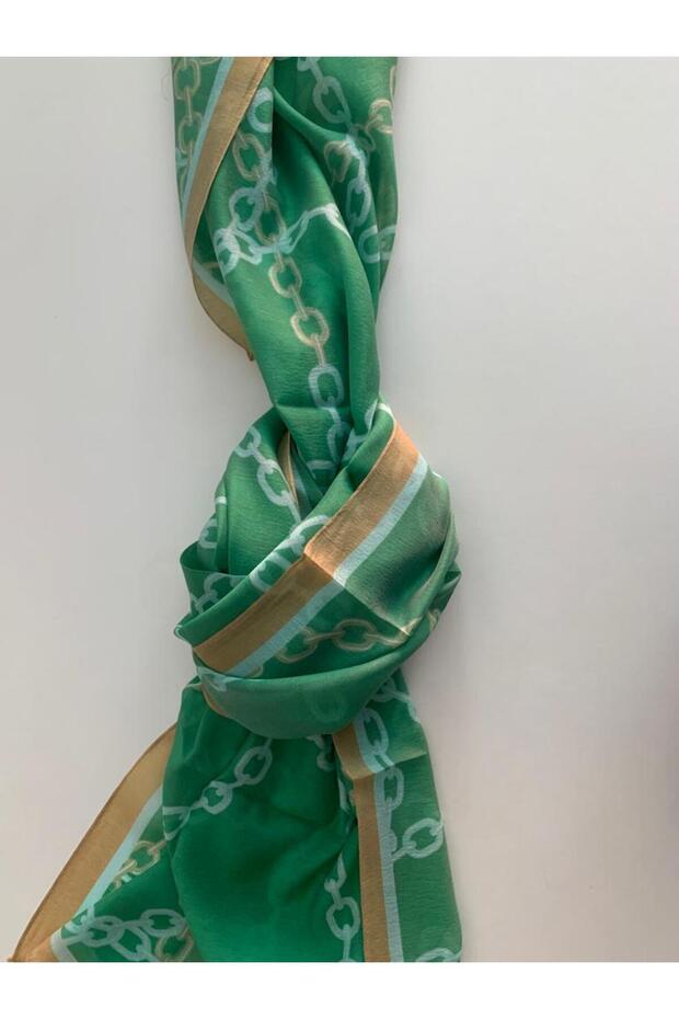 Chain Pattern Shawl - 4