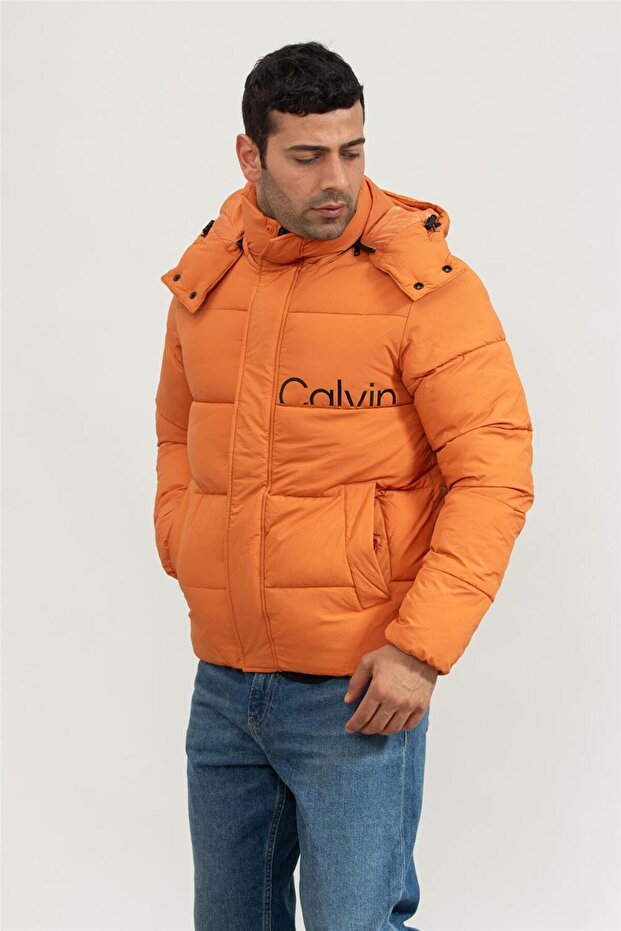 Essentials Non Down Logo Erkek Mont - 2