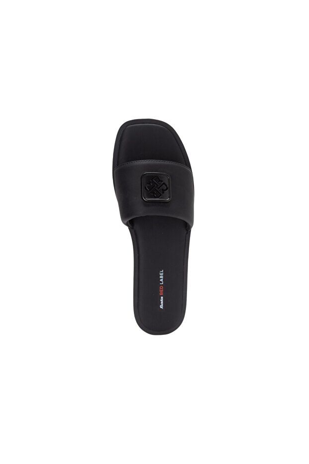 Textured Slide Sandals - 4