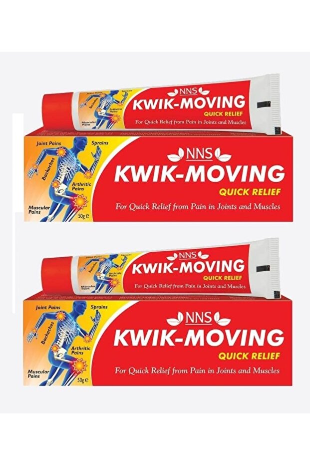Kwik-Moving Quick Relief 50g (Pack of 2)