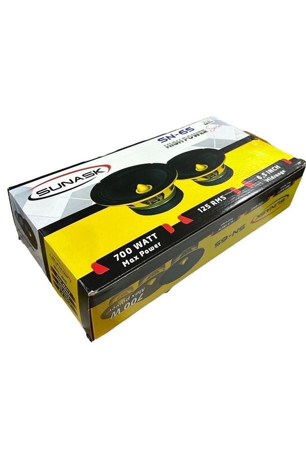 Sn-65 700 Watt 125 Rms 16 Cm Midrange Hoparlör 2 Adet Amfi Uyumludur Yerli Üretim - 6