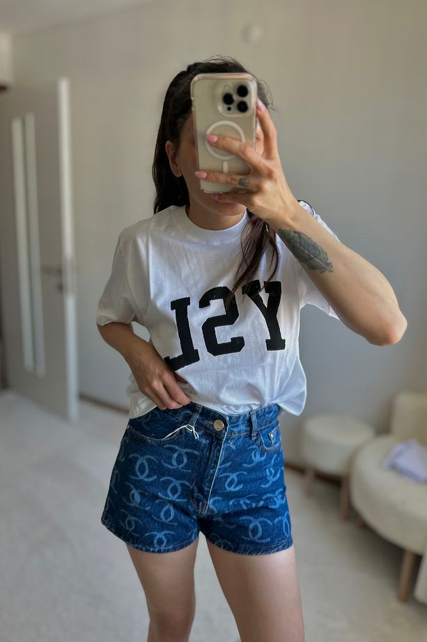 Premium Denim Chnnlll Şort - 2