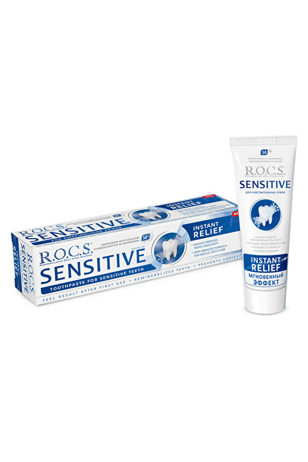 R.o.c.s Toothpaste Sensitive Instant Relief- For Sensitive Teeth 94 G - 1