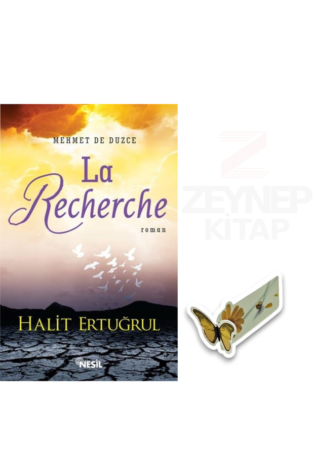 La Recherche</DNTCTMS> - Halit Ertuğrul (Special Design Butterfly Bookmark Gift)