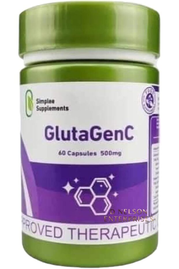 Gluta GenC Glutathione Capsules - 60 Count