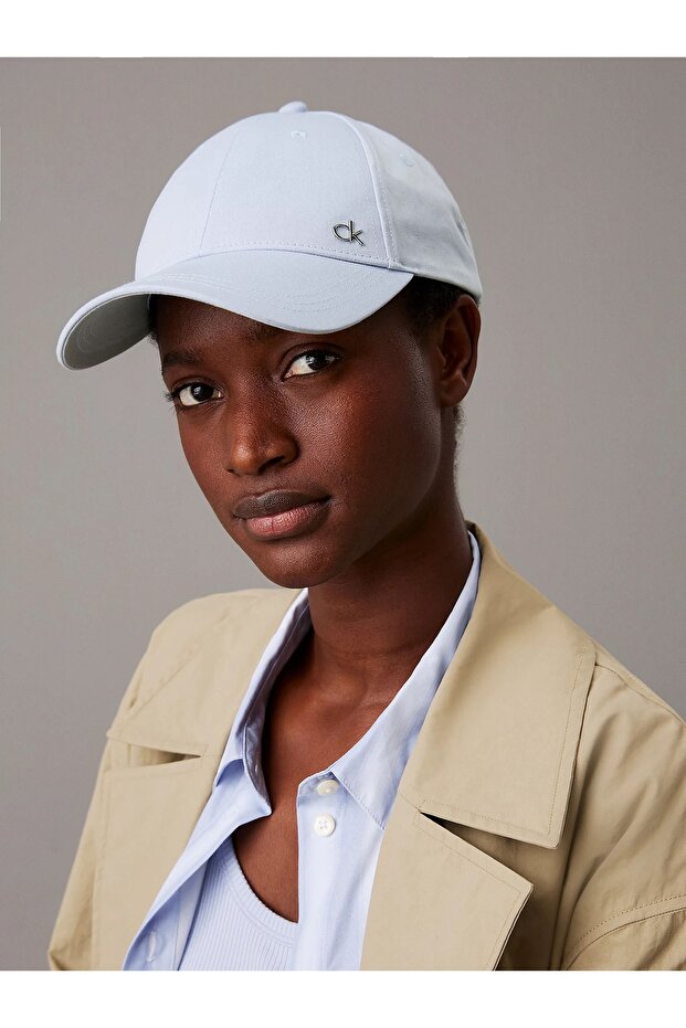 CK METAL COTTON CAP Kadın Şapka K60K613102-DWE - 5
