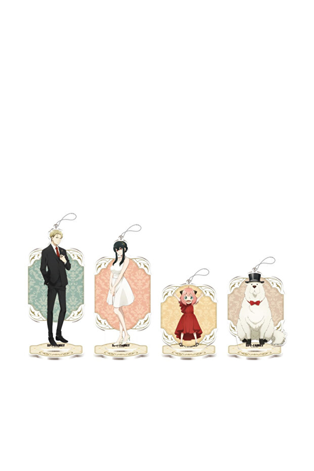 Spy X Family Mp Big Clear Keychain With Stand by Sega (1 Random)