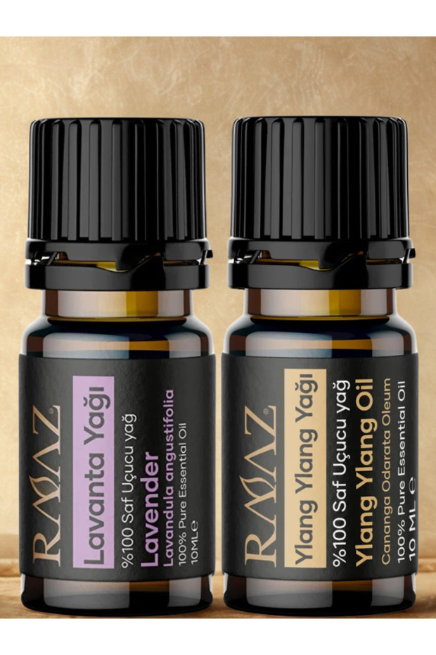 Lavender Oil 10 ml and Ylang Ylang Oil 10 ml Aromatherapy Set
