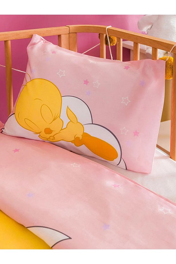 LCW HOME Karişik Tweety Baskılı Bebek Nevresim Seti - 3