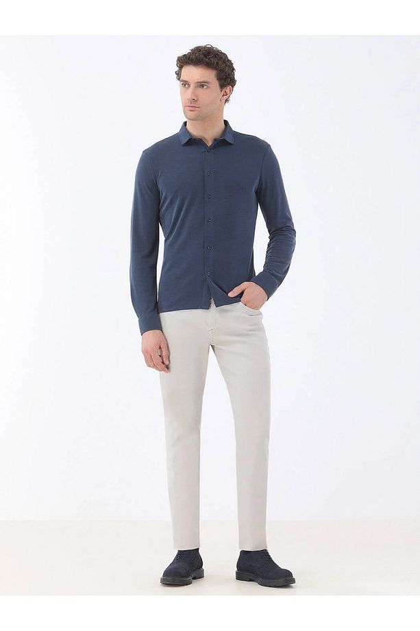 İndigo Regular Fit Casual Gömlek - 2