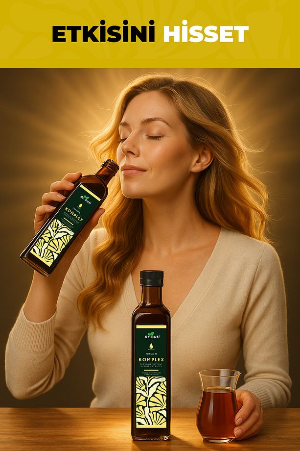 Çörek Otu, Zencefil, Propolis, Kantaron, Hardal yağı ve 15 Bitki Özü %100 Bio – Doktor Sufi Komplex - 7