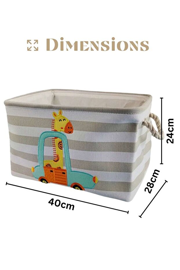 سلة ألعاب مستطيلة - 5