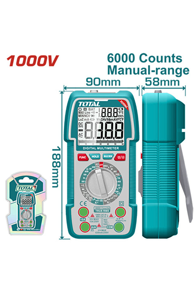 افومتر ديجيتال 1000v