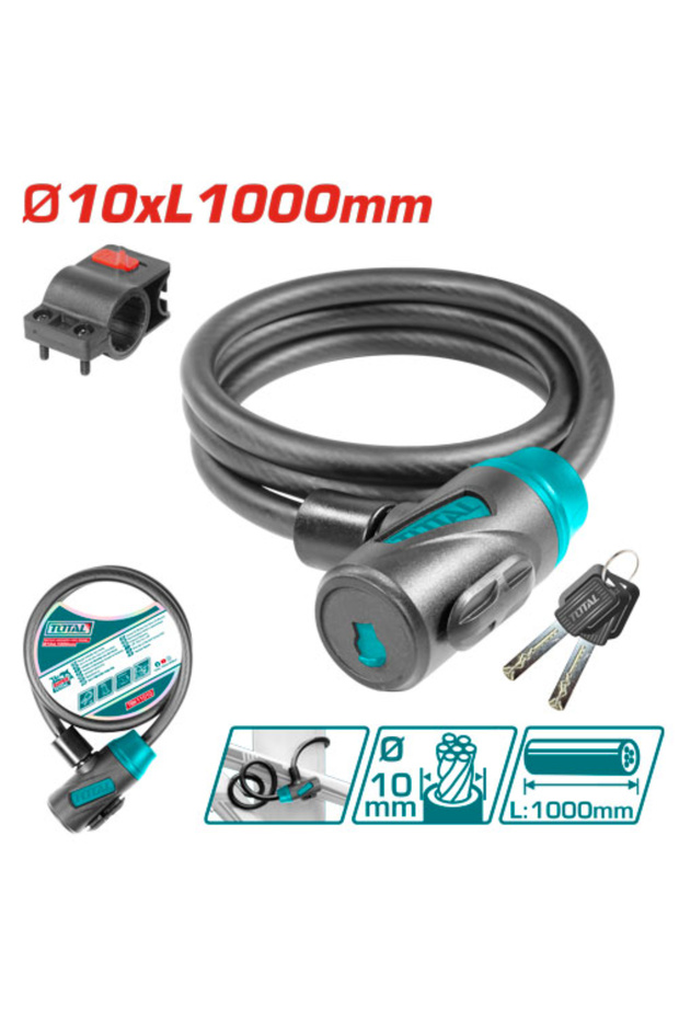 قفل دراجة 10xl 1000mm