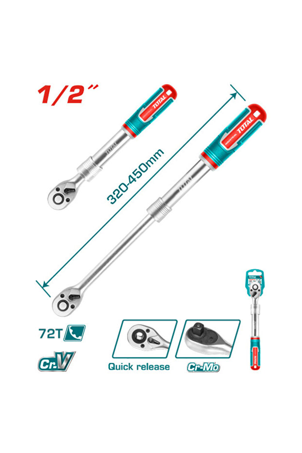 يد اتوماتيك يد ربر يد طويل 1/2"