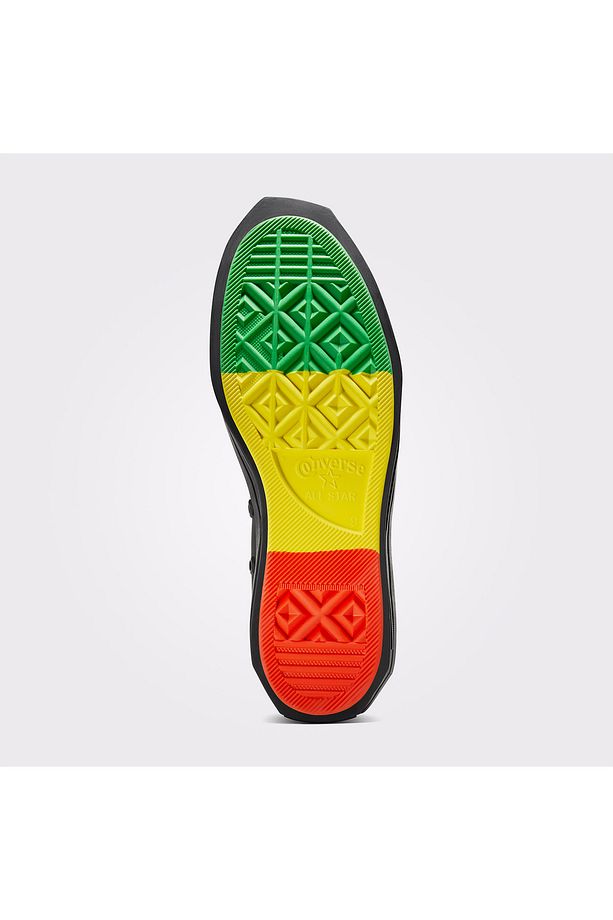 Chuck 70 De Luxe Heel Unisex Siyah Platform Sneaker - 5