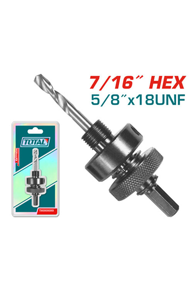 Mandrill 7/16" Hex - 1