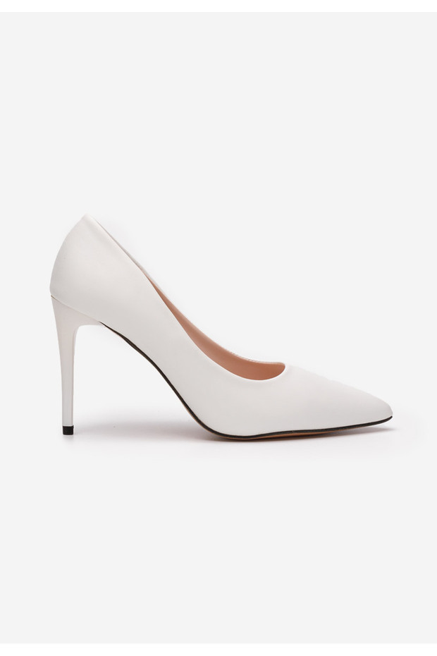 Bílé lodičky do špičky Donia - 3