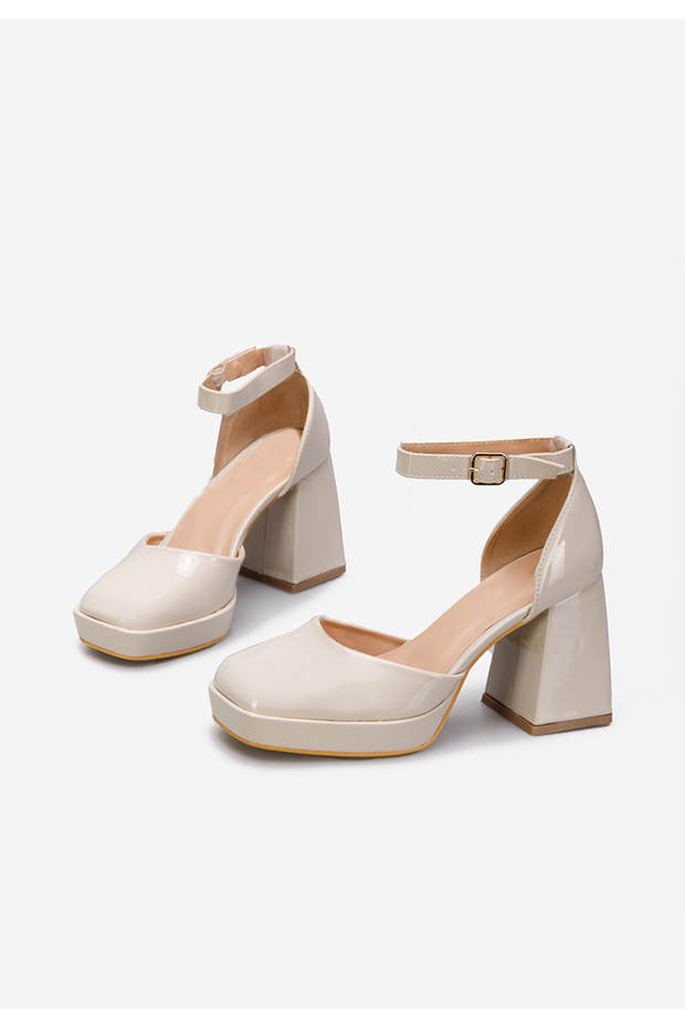 Γοβες μπεζ Ibia - 4