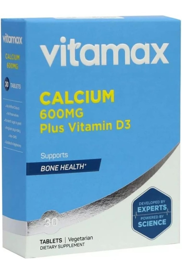 Calcium 600Mg + Vitamin D3 400Iu (30 Tablets)