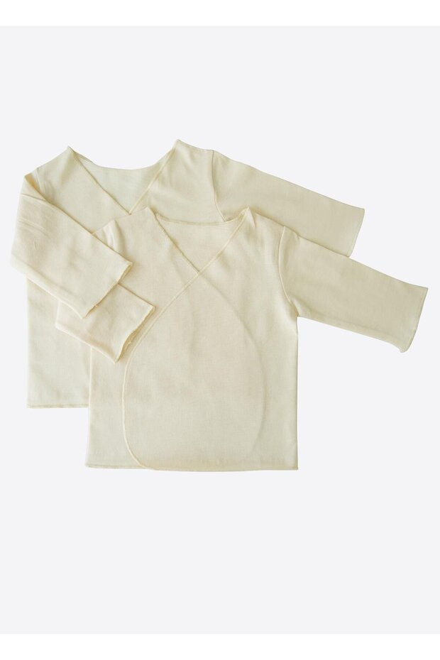 Organik Basic 2'li İç Zıbın Natural - 1