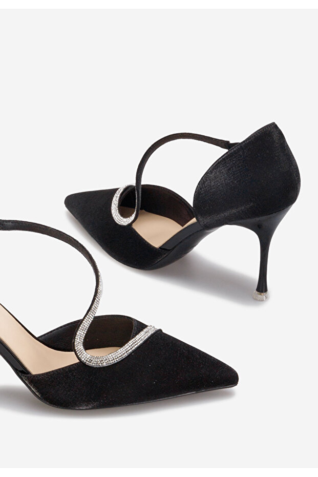 Černé lodičky Lavada - 5