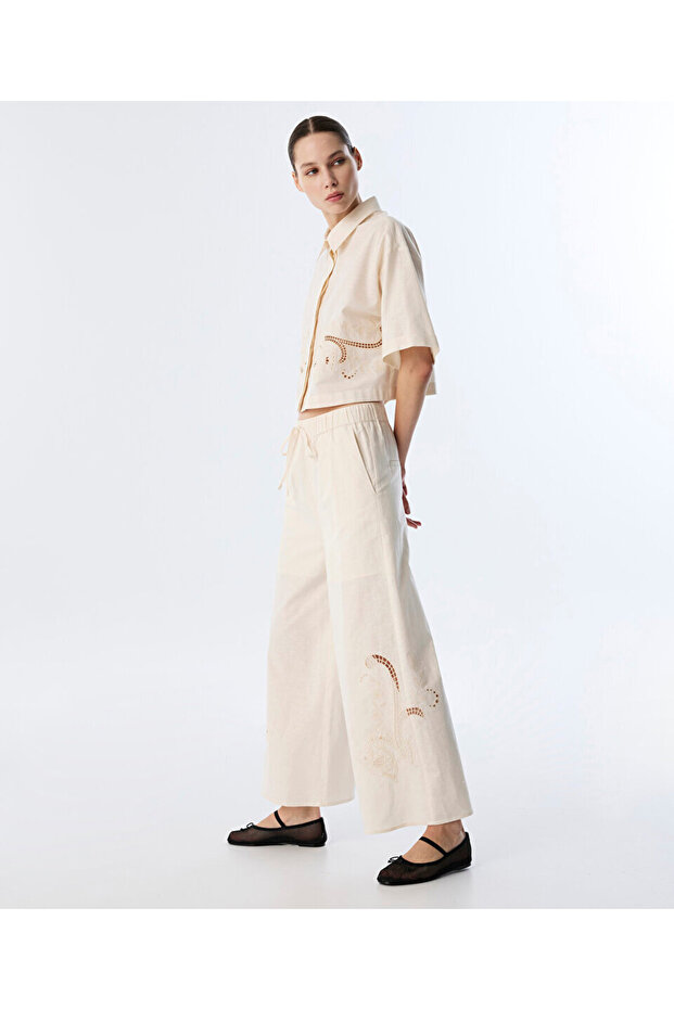 NAKIŞLI PANTOLON - 5