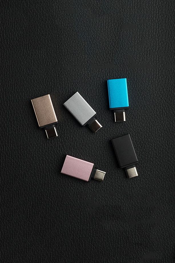 Type-c To Usb 3.0 (YÜKSEK HIZLI) Veri Aktarımı Otg Çevirici Dönüştürücü Adaptör - 5