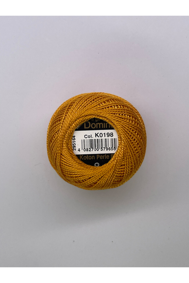 K0198 - خيط تطريز كوتون بيرل رقم 8