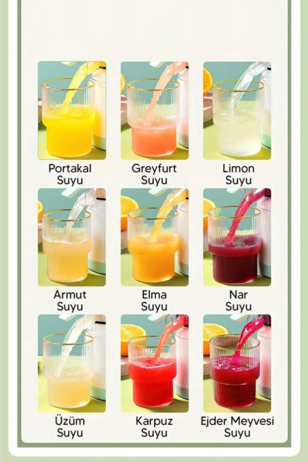 🍊 Wireless Vegetable Fruit Juicer - 7