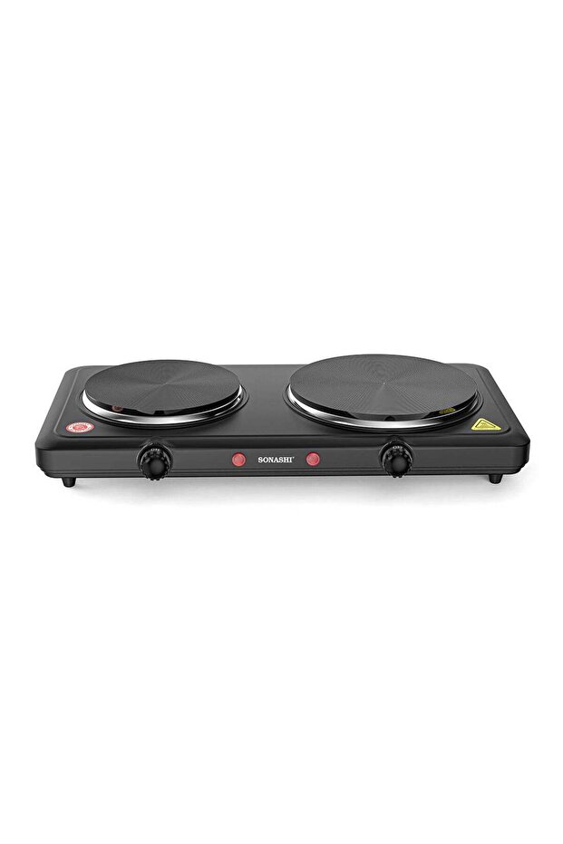Double Electric Hot Plate with Adjustable Temperature Control and Overheat Protection