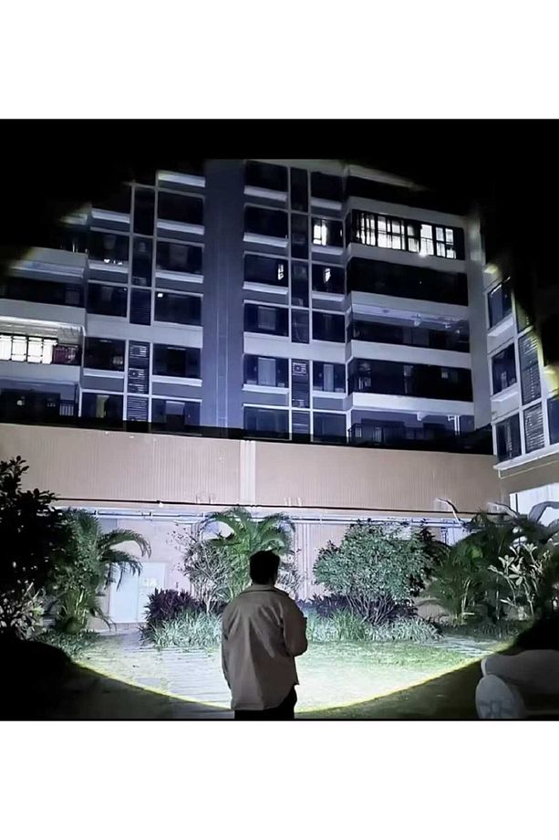 Profesyonel avcı kamp kafa lambası zomlu şarj edilebir pilli - 4