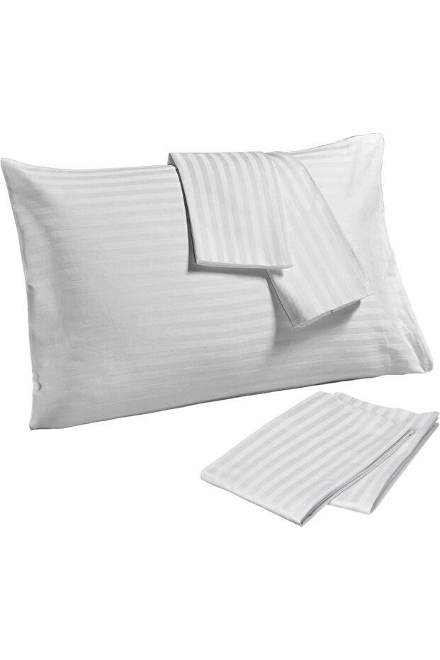 4-piece 100% Cotton Sateen Pillowcase (50X75CM) – Silky Soft Feel Like Satin, Hotel-quality Bedding