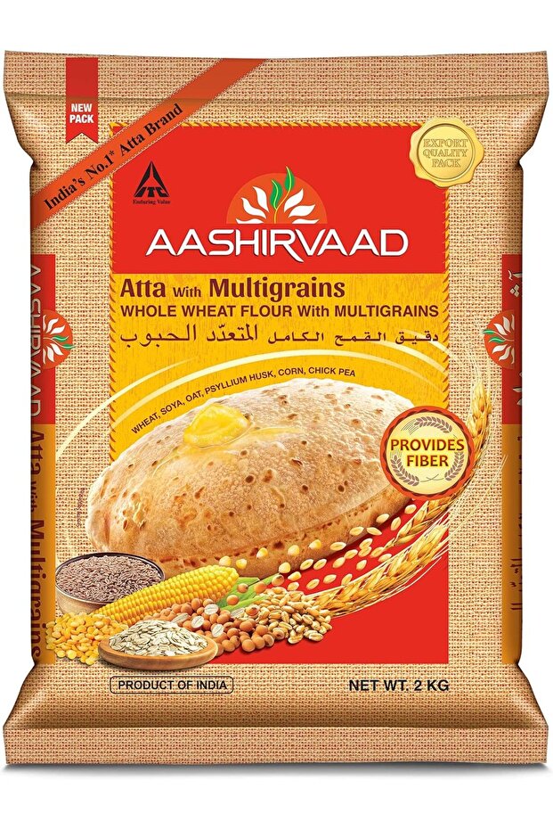 Whole Wheat Flour Atta with Multi Grains 2kg