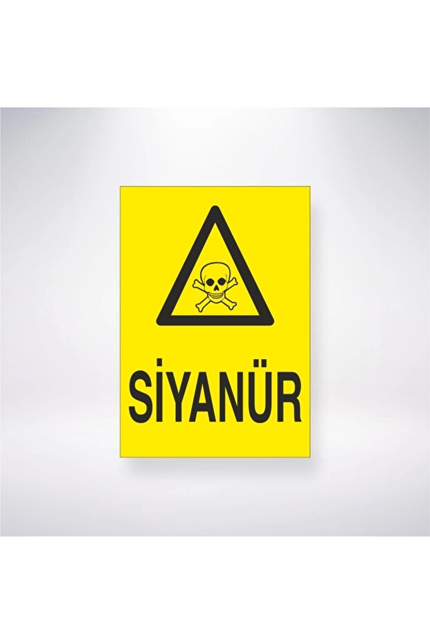 Cyanur Sticker 20X28 cm