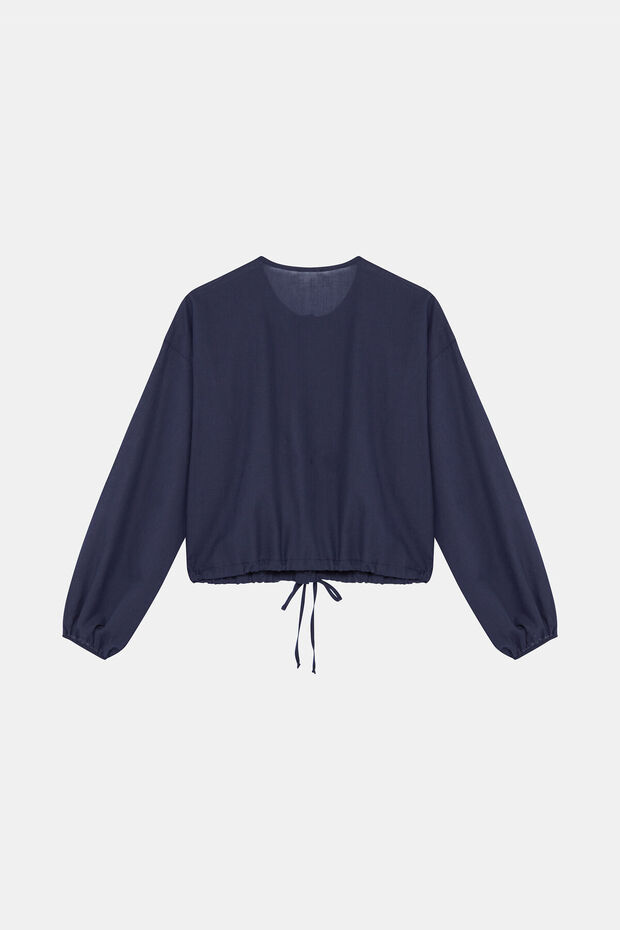 LACİVERT BLUZ - 2