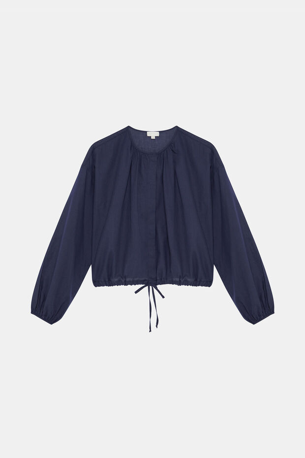 LACİVERT BLUZ - 1