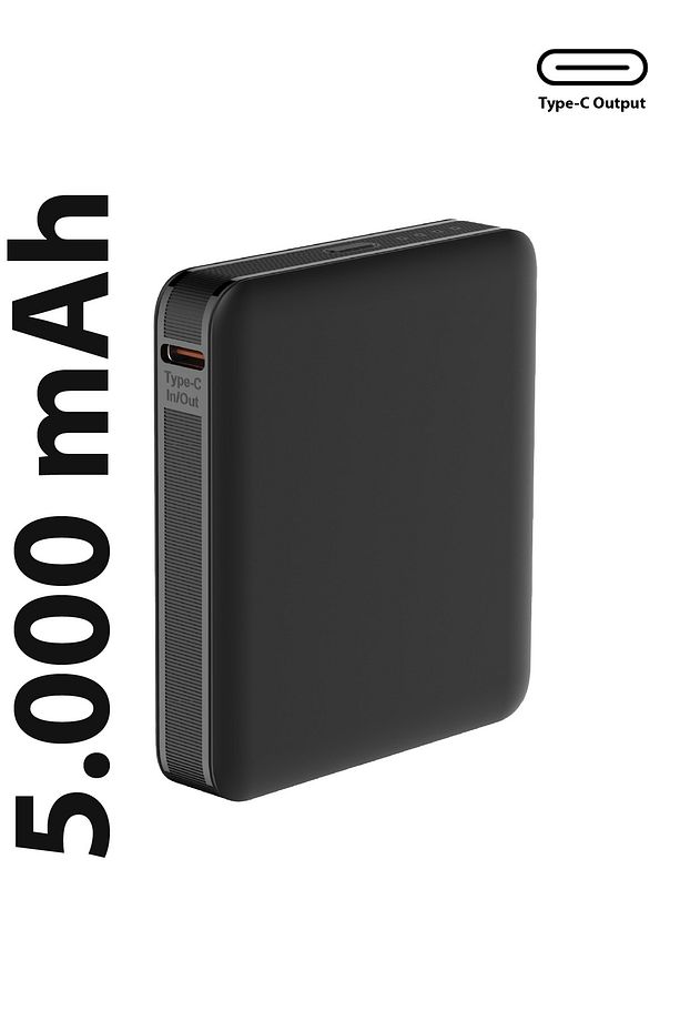 Mini Ultra Hızlı Taşınabilir Şarj Cihazı / Type-C - 5