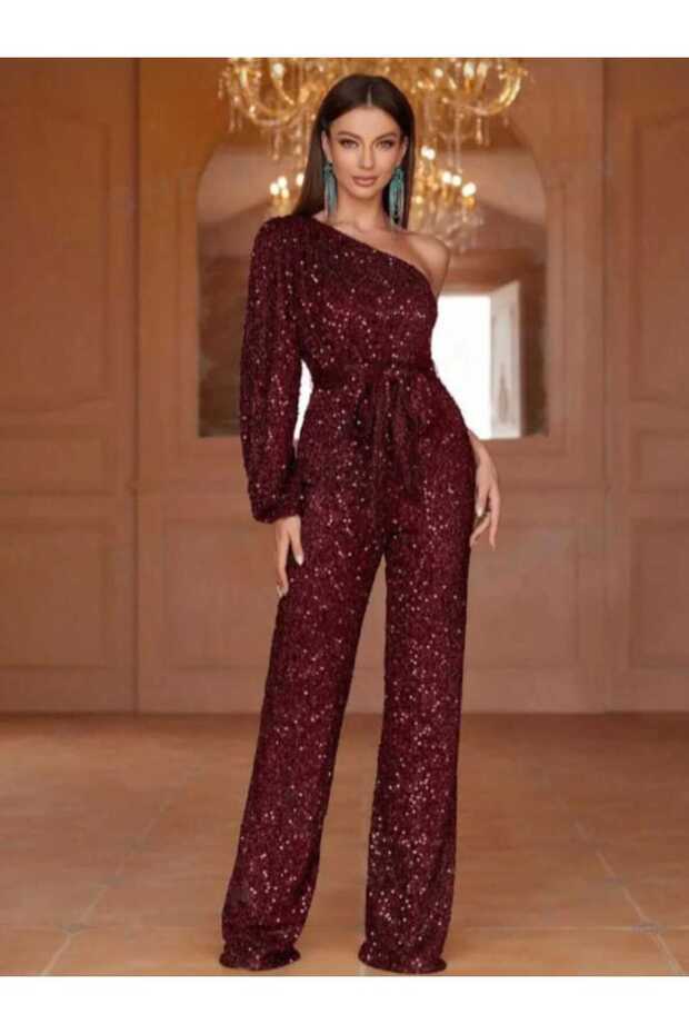 TEK KOLLU PUL PAYET TULUM - 1