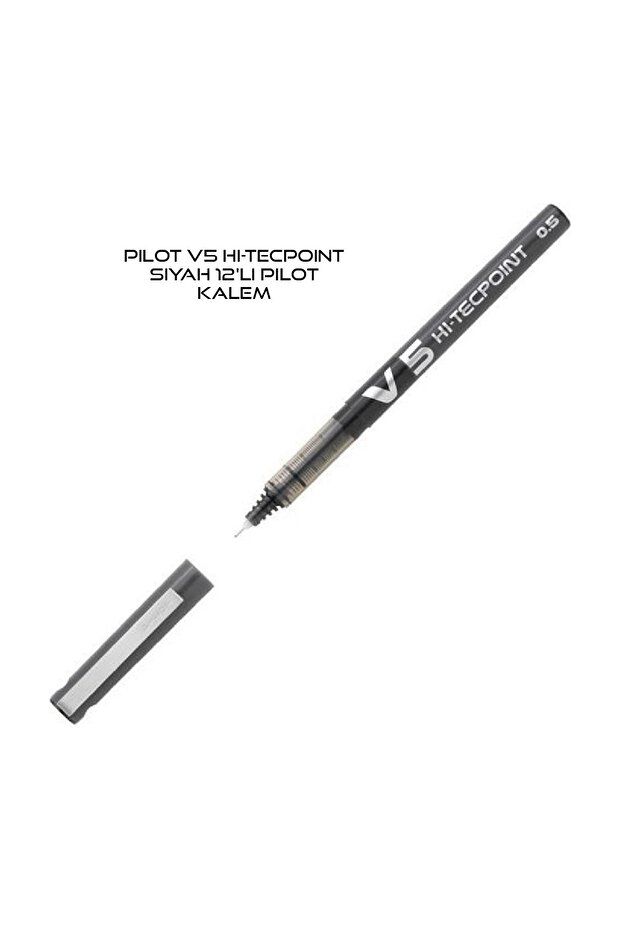 V5 Iğne Uçlu 0.5 Kalem Siyah 12li - 1