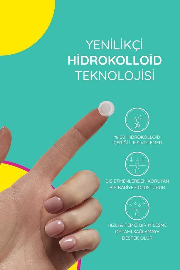 S.o.s Band - 15 Adet Sivilce/akne Bandı - Pimple Patch- Hidrokolloid Bant X6 - 5