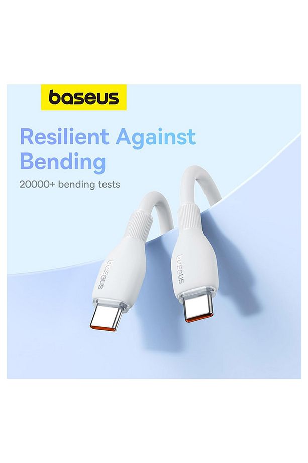 Pudding Serisi Hızlı Şarj Ve Data Kablosu Usb'den Type-c Usb-c'ye 6 Amper 100w, 1,2m - 3