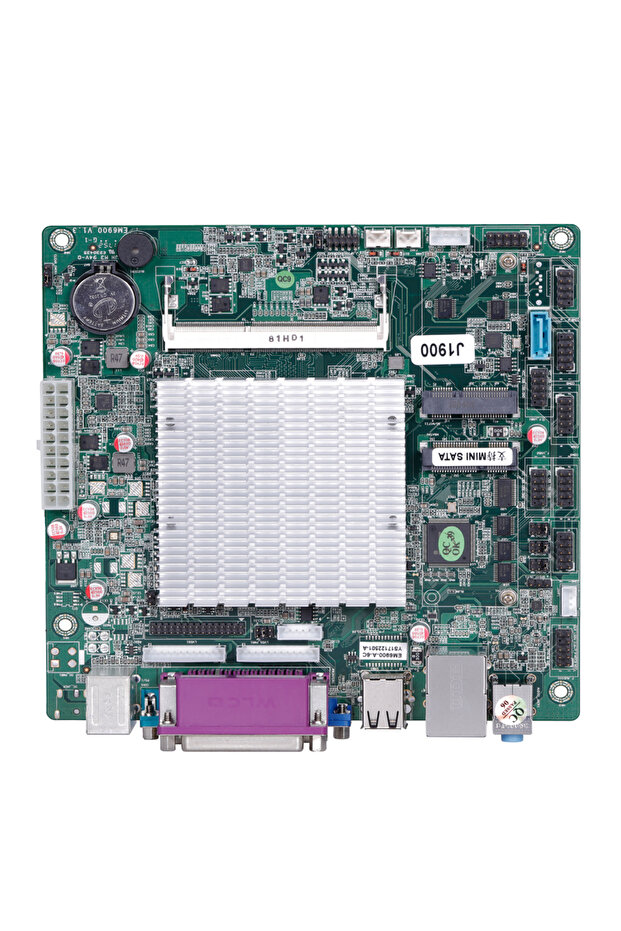 Elsky EM6800-2COM Intel Celeron J1800 Fansız Endüstriyel Mini ITX Anakart - 3