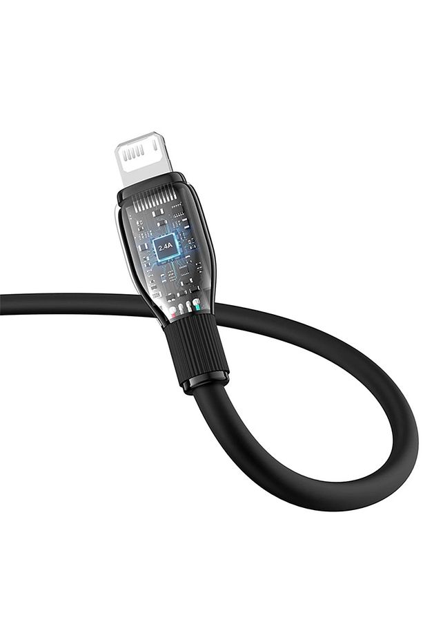 Pudding Hızlı Şarj Özellikli Usb To Lightning 2.4 A. Kablo 1.2m Siyah - 4